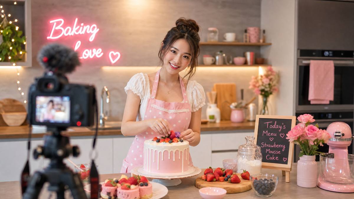 抖映风美食制作视频教程